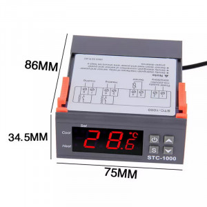 Digitalni termostat STC-1000 24VDC - Img 2