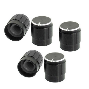 Dugme za potenciometar 15x17mm crno