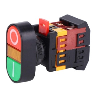 Industrijski Start-Stop Taster sa Signalizacijom 22mm 220V APBB-22N - Dvostruki Komandni Prekidač - Img 7