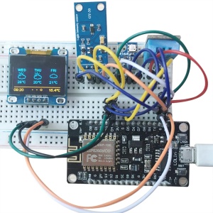 IoT Pametna Vremenska Stanica Kit Komplet - ESP8266 NodeMCU + OLED ekranom i senzorima - Img 3