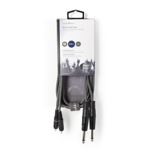 Kabl 2x6.3mm MO M-2xRCA M 1.5m - Img 3