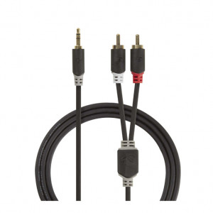 Kabl 3.5mm ST M-2xRCA M PR 2.0m - Img 1
