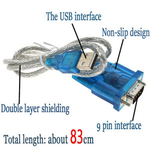 Kabl Adapter USB na Serijski Port RS232 DB9 (CH340) - Img 8
