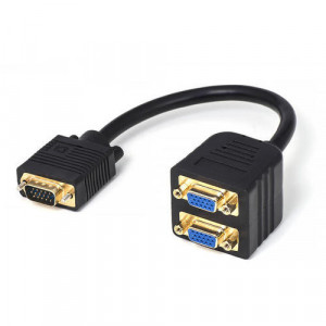 Kabl adapter VGA M-2xVGA F