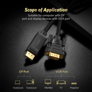 Kabl DisplayPort M-VGA M 1.5m - Img 3