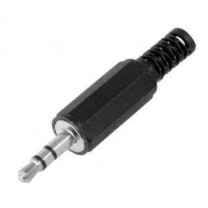 Klink konektor 3.5mm muški stereo plastični
