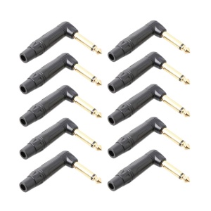 Klink konektor 6.3mm MO M pozlaćeni ugaoni - Img 5