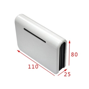 Kutija plastična 110x80x25mm IP54 (za wireless router) belo-crna - Img 2