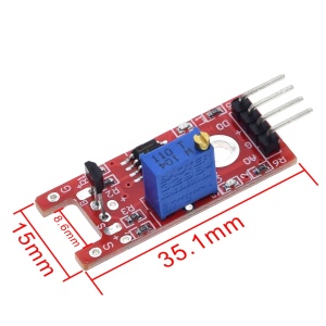 KY-024 Linearni Senzor Magnetnog Polja - Hall Senzor Modul za Arduino - Img 2