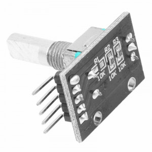 KY-040 Rotacioni Enkoder Modul sa Tasterom za Arduino / Raspberry Pi / ESP32 - Img 3