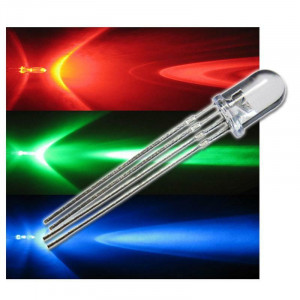 LED dioda 5mm RGB - Img 1