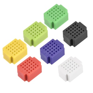 Mini Breadboard Protobord Ploča ZY-25 – 25 Tačaka Bez Lemljenja 7 Komada (Različite Boje)