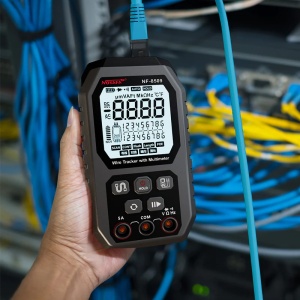 NOYAFA NF-8509 2-u-1 Tester mrežnih kablova i Digitalni Multimetar – PoE, TDR, NCV - Img 5
