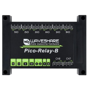 Pico-Relay-B industrijski 8-kanalni relej modul sa ABS kućištem za Raspberry Pi Pico / Pico W - Img 5
