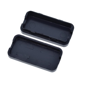 Plastična kutija za elektroniku 40x20x11mm crna sa otvorom za kabl - Img 3