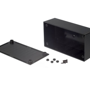 Plastična kutija za elektroniku Gainta G1022B - 130x68x44mm, crna