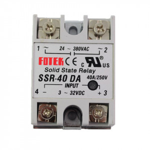 Poluprovodnički Solid State Relej Fotek SSR-40 DA 40A (3-32VDC / 24-380VAC) - Img 3