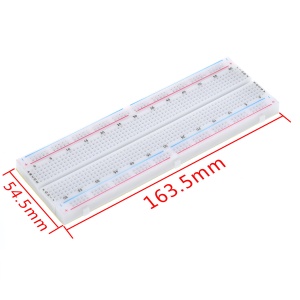 Protoboard MB-102 Eksperimentalna Ploča sa 830 Rupa (Breadboard za Arduino) - Img 3