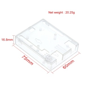 Providno Kućište za Arduino Uno R3 – Akrilna Kutija 75x60x17mm - Img 2