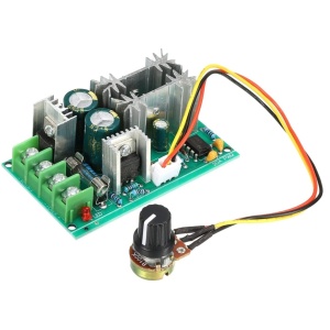 PWM Regulator Brzine DC Motora 10-60V 20A 1200W sa Potenciometrom