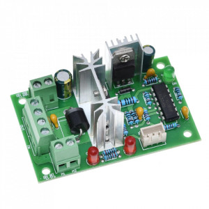 PWM Regulator Brzine DC Motora sa Prekidačem za Smer Revers 10-30V - Img 3