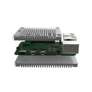 RaspberryPi 5 kućište metalno (open) sivo EDATEC - Img 2
