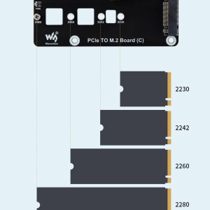 RaspberryPi 5 PCIe na M.2 adapter (C) - Img 4