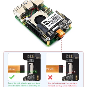 RaspberryPi 5 PCIe na M.2 adapter NVMe - Img 3