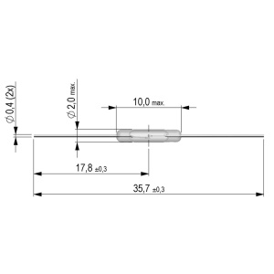 Reed kontakt KSK-1A87-1520 - Img 2