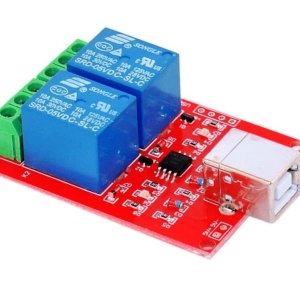 Relejni modul sa USB kontrolom 2CH - Img 1