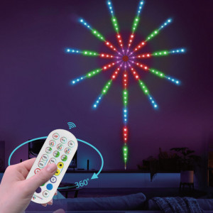 RGB LED vatromet 0.3m - Img 3