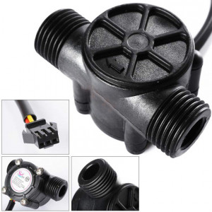 Senzor protoka vode YF-S201 G1/2 1-30l/min za Arduino i mikrokontrolere - Img 5