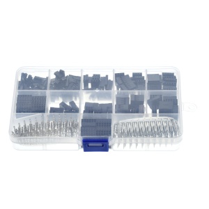 Set Dupont Konektora 2.54mm u Kutiji – Komplet 620 Delova (Kućišta i Krimp Pinovi) - Img 2