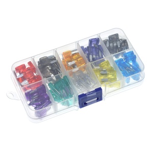 Set Mini Blade Auto Osigurača Standard 100 kom (2A - 35A) sa Kutijom - Img 3
