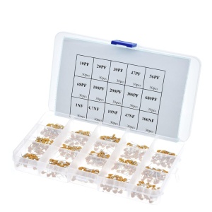 Set višeslojnih keramičkih kondenzatora u kutiji 450 komada (10pF - 100nF) 15 vrednosti - Img 4