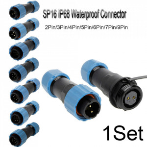 Set vodootpornih konektora SP16 9 pina CC - Img 3