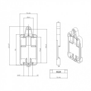 SONOFF DR Nosač za DIN Šinu – Adapter za Pametne Prekidače (Basic/RF/Pow/TH16) - Img 5