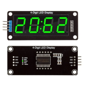 TM1637 LED Displej Modul 4 Cifre 0.56" za Arduino - Zeleni - Img 2