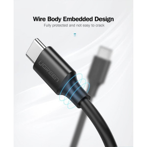 UGREEN USB-C na USB-C Kabl za Brzi Punjač 60W 3m Crni - Img 2