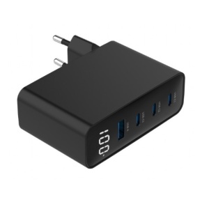 USB punjač 4-porta fast charger GaN 100W LCD - Img 4