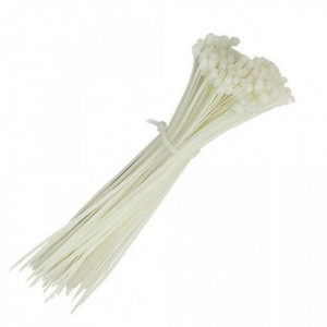 Vezica za kabl 100x2.5mm bela-100 komada