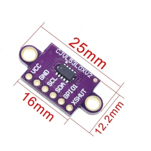VL53L0X Laserski Senzor Rastojanja (ToF) - 2m - za Arduino i ESP32 - Img 4