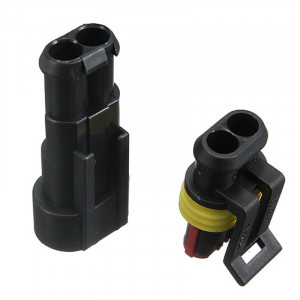 Vodootporni Auto Konektor 2-Pin – Muško/Ženski Komplet - Img 4