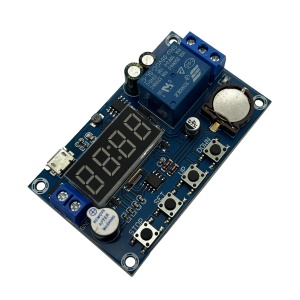 Vremenski Relej Tajmer Modul sa LED Displejem i RTC Satom 5V-60V - Img 2