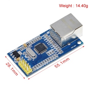 W5500 Ethernet LAN Mrežni Modul TCP/IP SPI HW-243 za Arduino i STM32 - Img 2