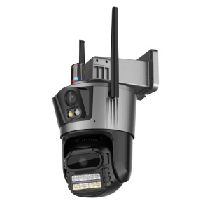 WiFi IP Kamera sa Tri Objektiva 8MP – 10x Zoom, PTZ, AI Tracking i Noćni Vid u Boji - Img 2