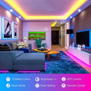 WiFi smart LED traka za TV RGB 10m - Img 3