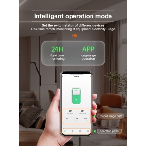 WiFi smart prekidač sa meračem potrošnje za DIN šinu 16A - Img 4