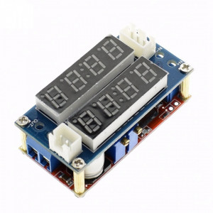XL4015 Step-Down Modul 5A sa LED Displejom - Podesivi Pretvarač Napona sa Voltmetrom i Ampermetrom - Img 4