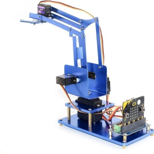 4-DOF Edukativna Metalna Robotska Ruka sa Servo Driverom - Kit za micro:bit - Img 5